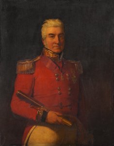 General de División Sir William Morison KCB (1781-1851), Estado Mayor del Ejército de Madrás de Unknown artist