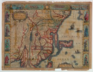 Mapa de China de Unknown artist
