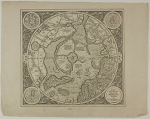 Mapa de la proyección Mercator de Unknown artist