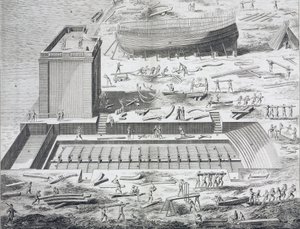 Marina, sitio de construcción en “La Enciclopedia de Diderot y Alembert”