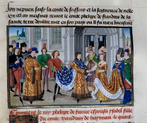 Matrimonio de Felipe Augusto e Isabel de Henao de Unknown artist
