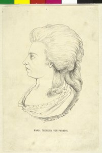 Mary Theresia von Paradis de Unknown artist