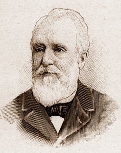 Miembros de la Academia Francesa en 1895: retrato de Paul Armand Challemel Lacour (Paul-Armand Challemel-Lacour) (1827-1896), político, diplomático e historiador de la filosofía francesa.