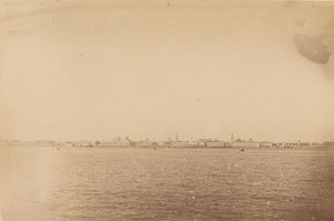 México. Vera Cruz vista desde el mar de Unknown artist
