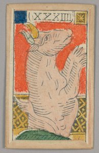 Carta de juego Minchiate (Tarot)