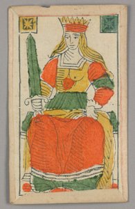 Carta de juego Minchiate (Tarot) de Unknown artist