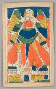 Carta de juego Minchiate (Tarot) de Unknown artist