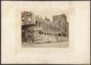 [Ministère des Finances, tras el incendio de 1871]