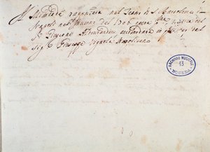 Detalles de la puesta en escena para la representación de la ópera "Mitridate" de Giuseppe Aldrovandini de Unknown artist