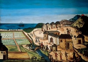 Misión San José del Cabo, virreinato de México de Unknown artist