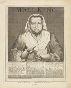 Moll King (Retrato grabado de la famosa dueña del King