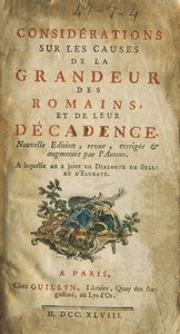 Montesquieu, Charles-Louis de Secondat, Barón de la Brede de Unknown artist
