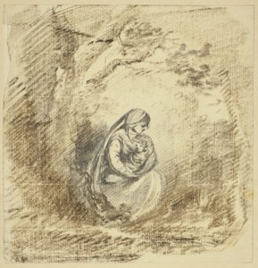 Madre e hijo de Unknown artist