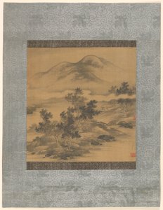 Paisaje montañoso de Unknown artist