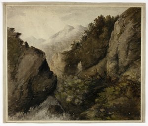 Paisaje Montañoso de Unknown artist
