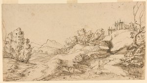 Paisaje montañoso de Unknown artist