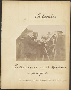 [Músicos en el barco de Margate] de Unknown artist