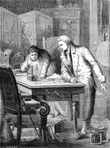 Nicholson y Carlisle descomponen el agua mediante la pila de Volta, Londres 2 de mayo de 1800