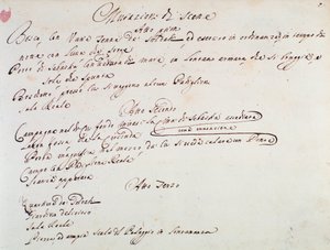 Notas sobre la puesta en escena de la ópera Mitrídates por Giuseppe Aldrovandini (1706) de Unknown artist