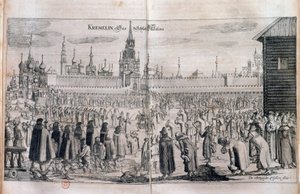 Ceremonia oficial con desfile en el Kremlin de Moscú