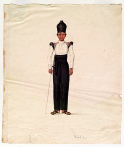 Muchacho ordenanza, Ejército de Madrás de Unknown artist