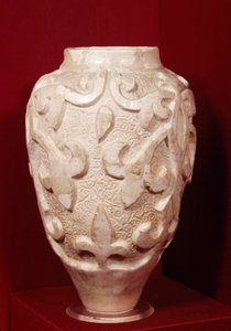 Antigüedad oriental: jarrón de terracota. Siglo XIII París, museo del Louvre de Unknown artist