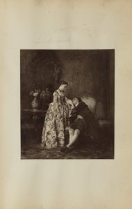 [Pintura de una joven pareja] de Unknown artist