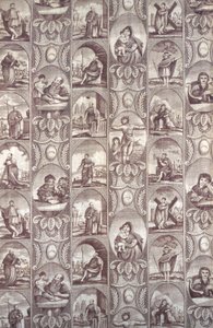 Panel (Tela de mobiliario) de Unknown artist