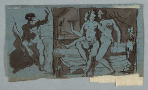París, Zeus visitando a Calisto de Unknown artist