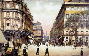 París: rue de la Chaussée d