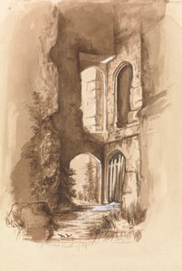 Parte del castillo de Becket, Otford de Unknown artist