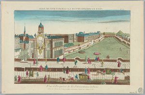 Vista en perspectiva de la Samaritaine de París, No. 62