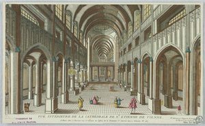Vista interior de la Catedral de San Esteban de Viena