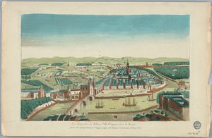 Vista de Bilbao, Ciudad de España en la Biscaya de Unknown artist