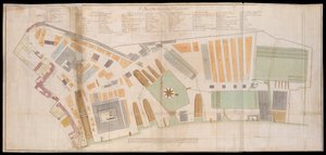 Plano del astillero de Deptford