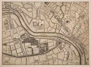 Plano de Richmond, Syon y Kew de Unknown artist