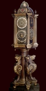 Reloj planetario (máquina astronómica). Siglo XVI. Museo Guimet de Unknown artist