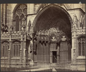 [Portal de una catedral] de Unknown artist