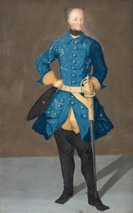 Retrato del rey Carlos XII de Suecia (1682-1718)