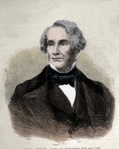 Retrato del inventor estadounidense Samuel Finley Breese Morse (1791-1872)