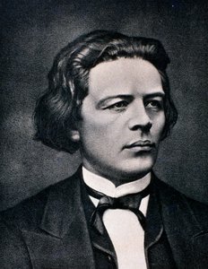 Retrato de Anton Rubinstein (grabado) de Unknown artist