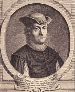 Retrato de Baruch Spinoza, filósofo neerlandés