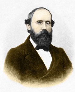Retrato de Bernhard Riemann (1826-1866), matemático alemán