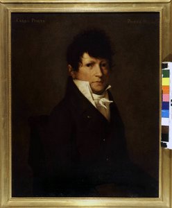 Retrato de Carlo Porta (1775-1821). Pintura del siglo XIX. Museo de Milán de Unknown artist
