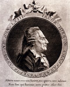 Retrato de Casanova (1725 - 1798) - retrato en frontispicio, en Histoire de ma fuite des prisons de la République de Venise, escrito en Dux en Bohemia