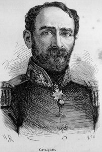 Retrato de Cavaignac (1802-1857), político y general francés