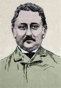 Retrato de Cecil John Rhodes (1853-1902) empresario y administrador colonial británico.