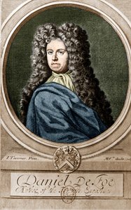 Retrato de Daniel Defoe (1660 - 1731), escritor y periodista inglés, autor de la novela “Robinson Crusoe”.