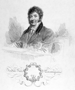 Retrato de Ferdinando Paer (1771 - 1839). Fue maestro de capilla de Napoleón I y luego director de la Ópera Cómica