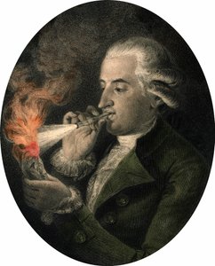 Retrato de Francois Pilatre de Rozier (1756-1785), químico y aeronauta francés.